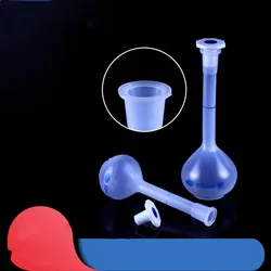 Frasco volumétrico plástico de laboratório frasco de agitação líquido garrafa de volume constante garrafa de armazenamento líquido quantitativo