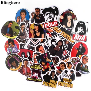 

Blinghero 39 Pcs Classics Cartoon Stickers for Skateboard Motorcycle Luggage Laptop Guitar Notebook Toy Sticker ZC0296