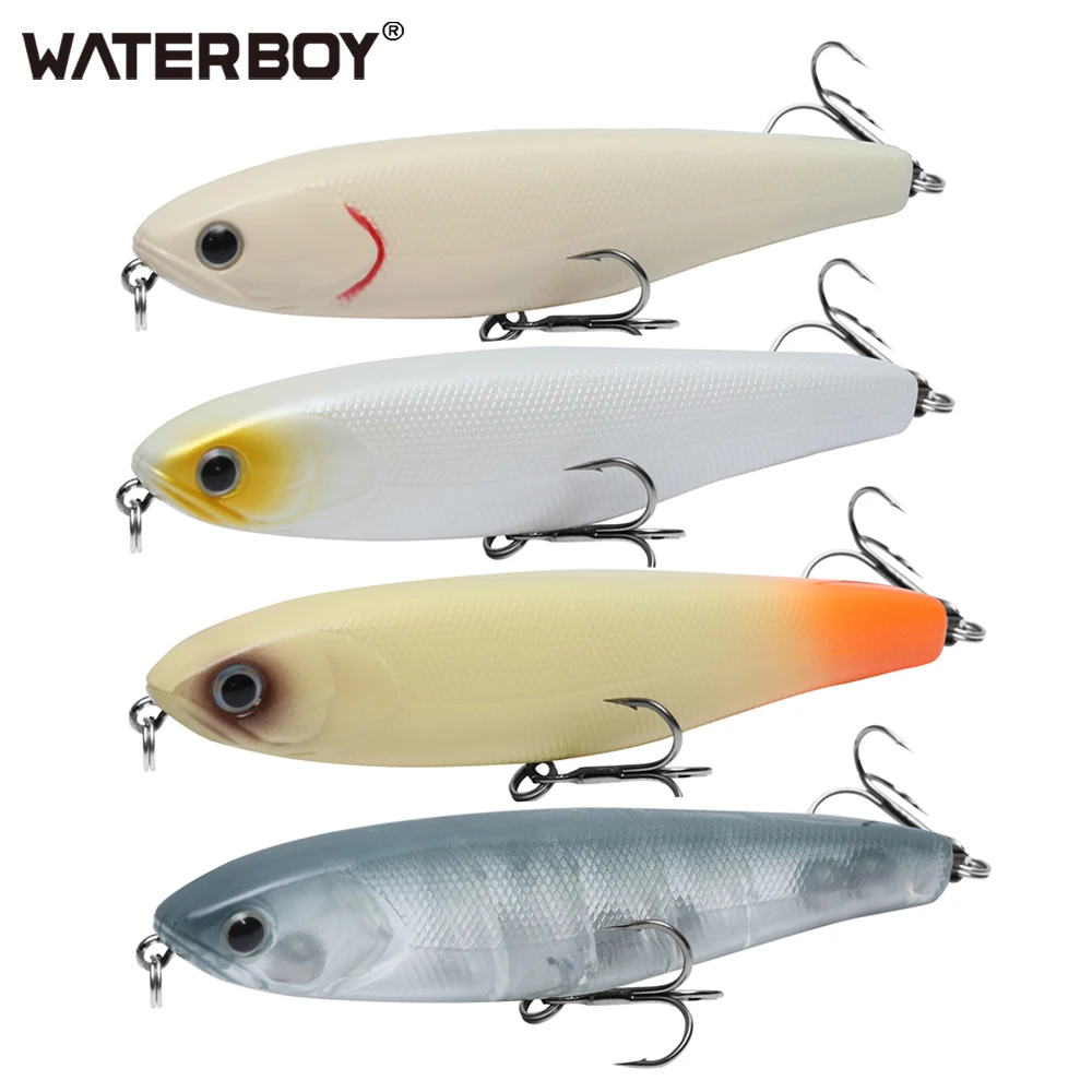 WATERBOY 8.5cm 9.5cm Pencil Fishing Bait Hard Artificial Lure StickBait 30 Colors New Arrive Fish Lure Factory Wobbler Pesca