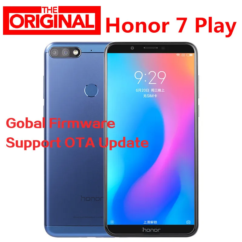 

Stock Honor 7 Play Y5 Prime 2018 4G LTE Mobile Phone MTK6739 Android 8.1 5.45" IPS 2GB RAM 16GB ROM13.0MP Smartphone