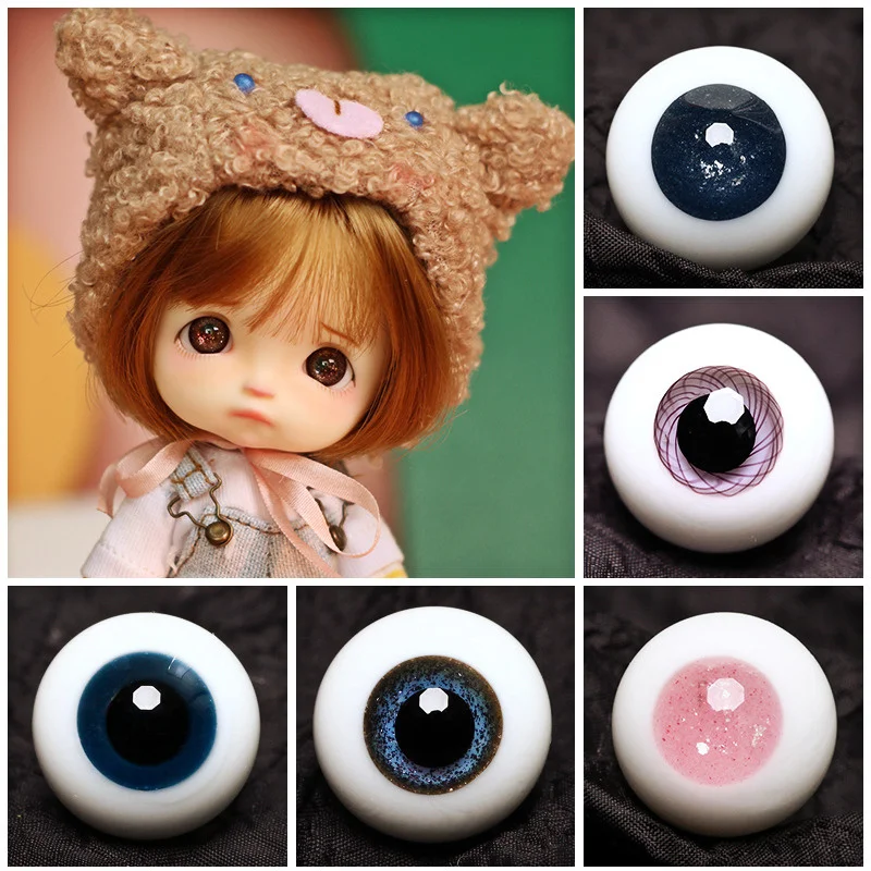 Große Auswahl  Farben neuen  Puppe Glass Augen Ø 10 mm Für  BJD Doll 