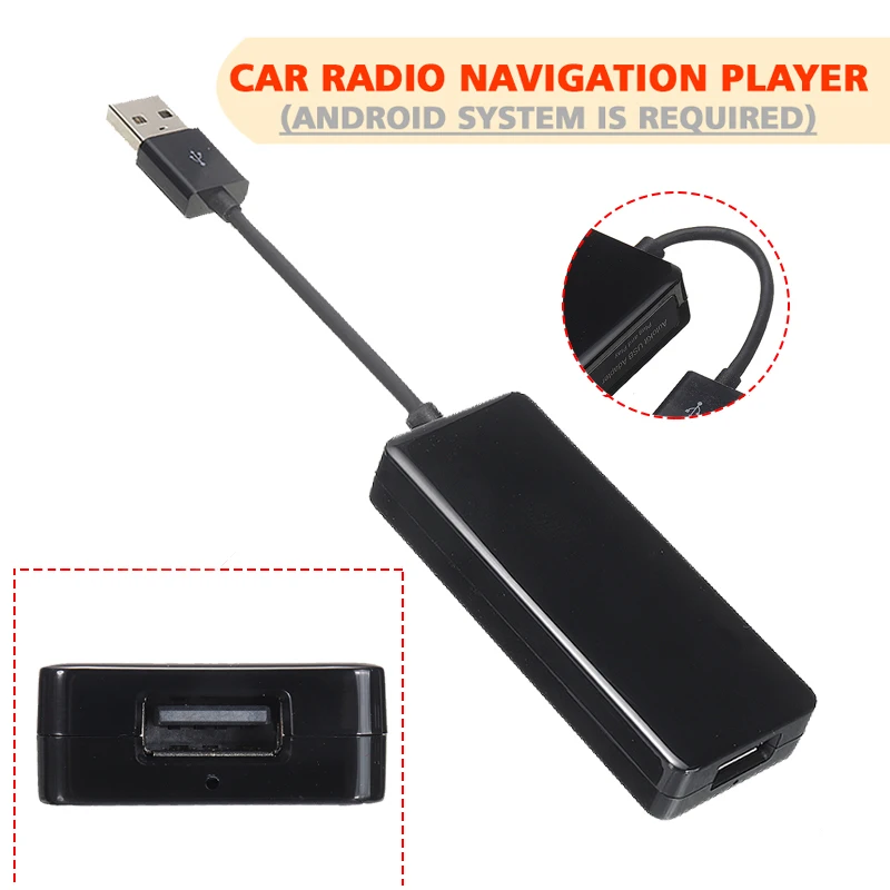 For Android Only Portable USB Car Play Dongle USB Adapter Pumpkin Dongle  Smart Link USB Apple CarPlay Music Player Adapter Parts - AliExpress