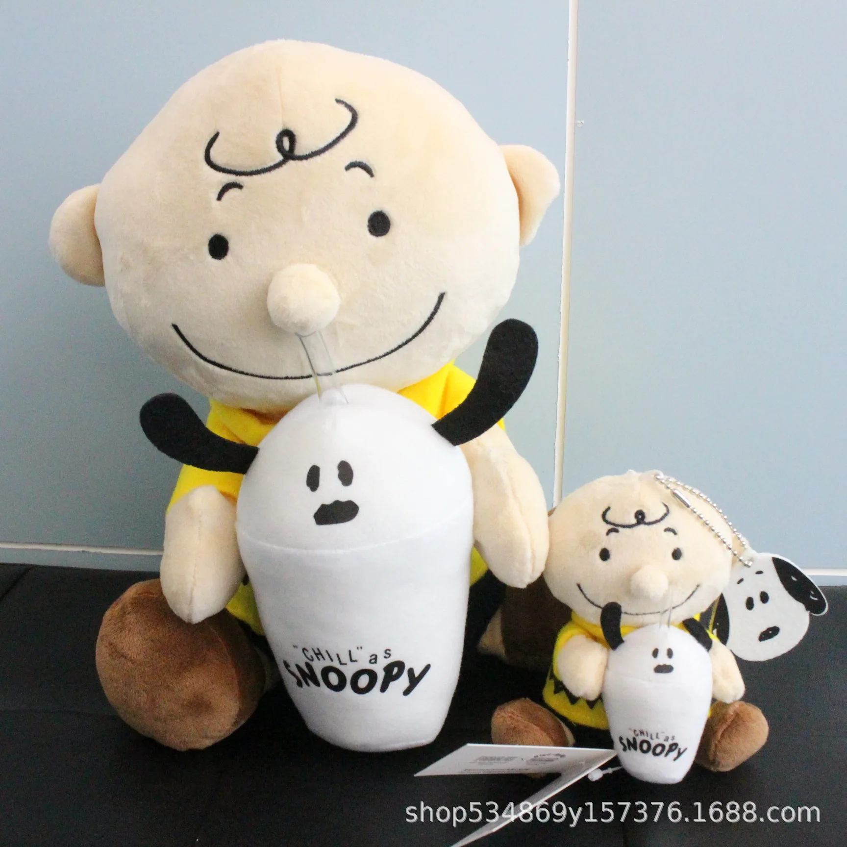 Cartoon Animation Snoopy Pendant Pillow Puppy Pillow White Dog Plush Charlie Pillow Back Cushion