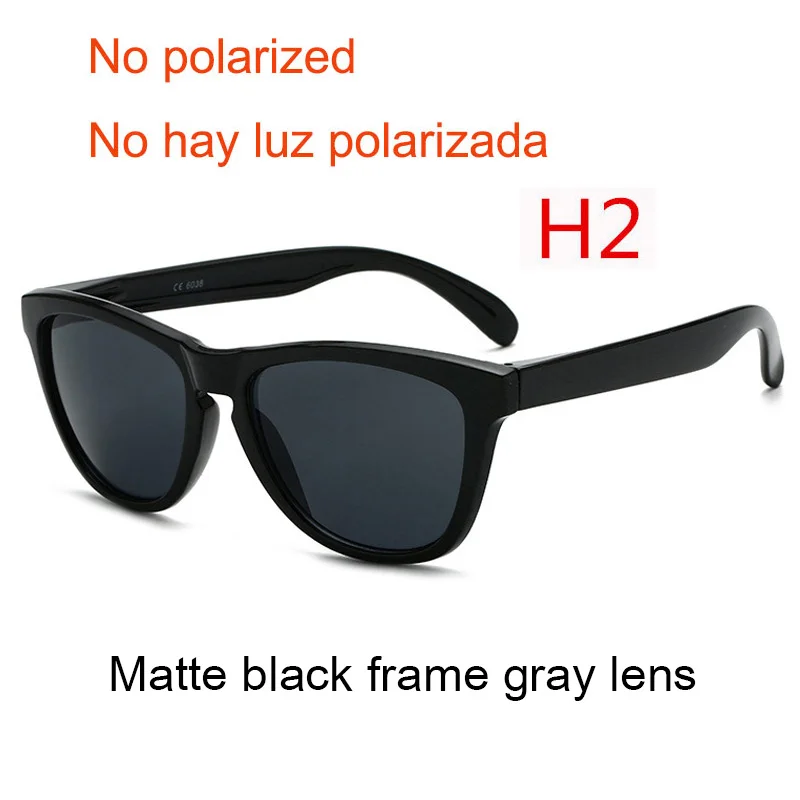 Hommes lunetes De soleil femmes lunette De sport marque дизайнерский кабелепровод Oculos De Sol revetement ratichissant - Цвет линз: h2