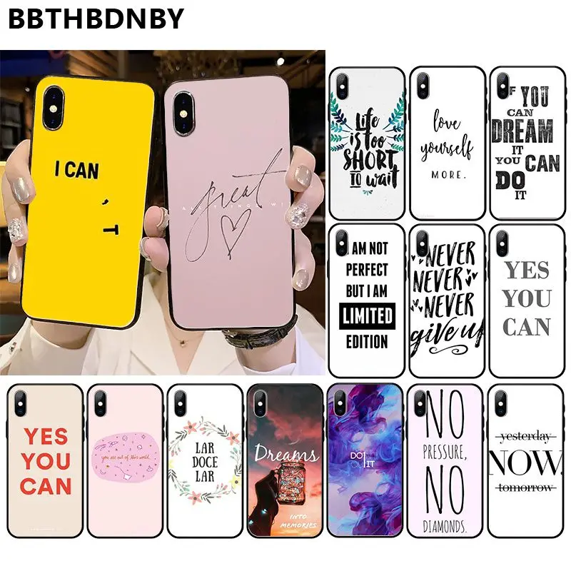 Чехол для телефона Вы можете DIY раскрашенный красивый чехол iPhone 11 pro XS MAX 8 7 6 6S Plus X 5