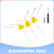 

3Pcs 3-Arm Side Brush Replacement for iRobot Roomba 800 900 Series 870 860 880 960 980 990 Robot Vacuum Cleaner Accessories