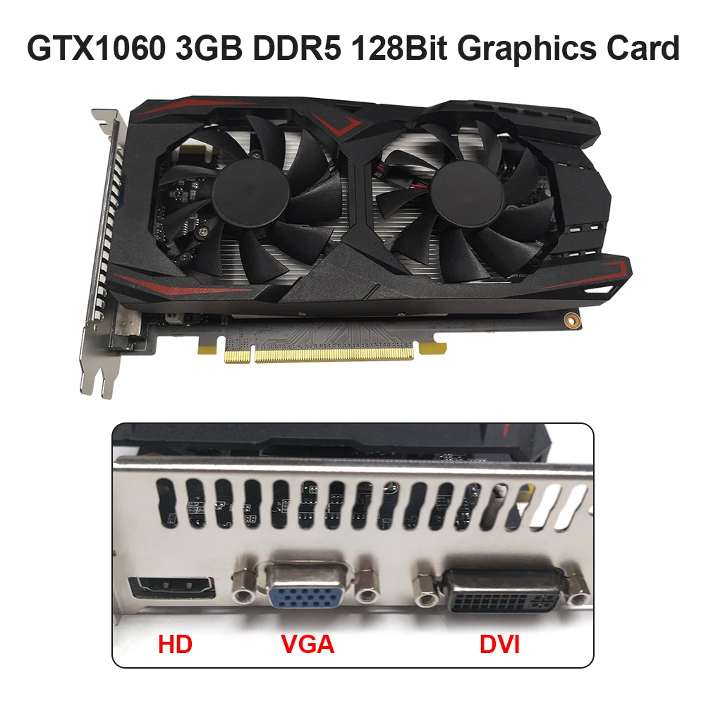 display card for pc GTX550TI 1.5GB DDR5 192BIT Gaming Video Card Desktop Computer PC Graphics Card with Dual Cooling Fan best video card for gaming pc