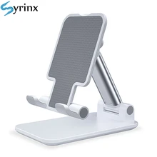 Soporte de Metal para tableta de escritorio, plegable, extensible, ajustable, para iPhone y iPad, 2020