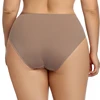 Beauwear 2022 New Large Size Women's Seamless Panties with Spandex Solid Ultra-thin Ice Silk Plus Size Briefs Big Underwear ► Photo 3/6