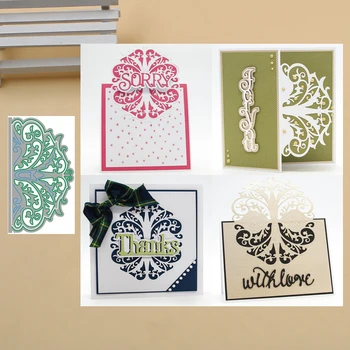 

Glorious Gate Edge Metal Cutting Dies Stencils for DIY Scrapbook Photo Album Paper Card Decorative Craft Embossing Dies