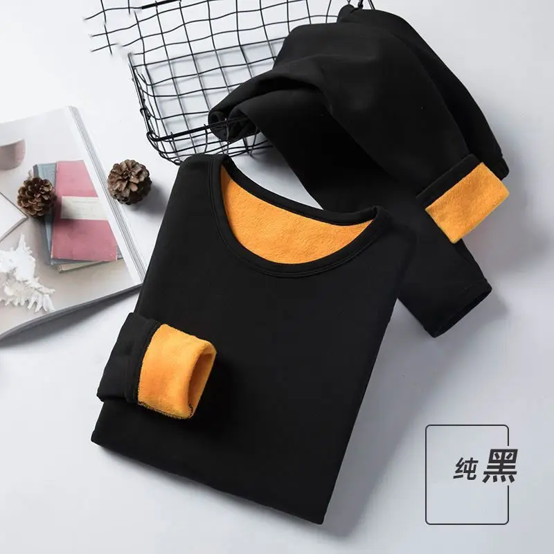 Thermal Underwear Sets Winter Women Long Johns Fleece Keep Warm In Cold Weather Size L To 4XL Underwear Women Set