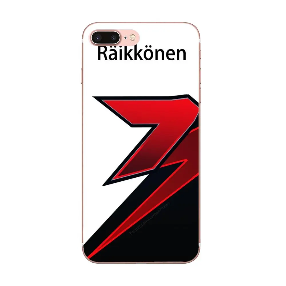 Мягкие чехлы из ТПУ кожи Кими Райкконен 7 логотип Flexibles для Xiaomi Redmi Mi 4 7A 9T K20 CC9 CC9e Note