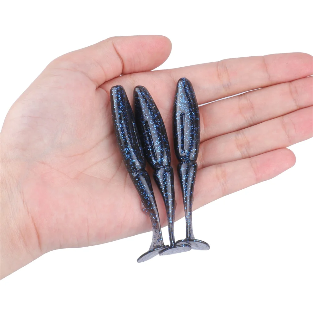 RUNCL-Shad Worm Ʈ ̳ 90mm 115mm, T      Ŭ̽ ũ ΰ Ǹ Ʈ