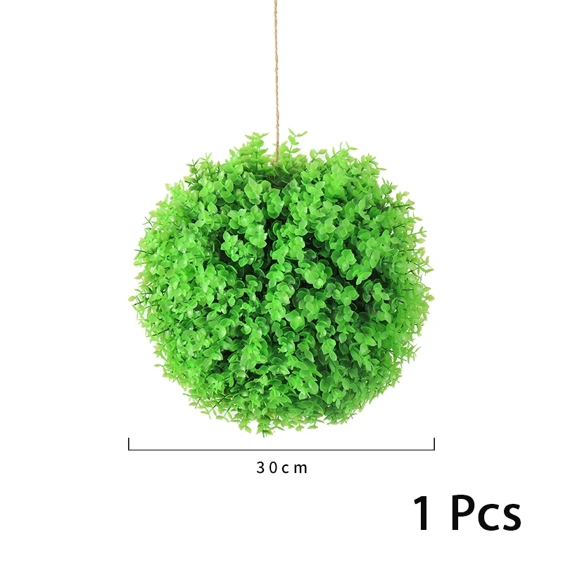 Искусственные Висячие растения листовой шар пластиковые листья искусственный продукт искусственные растения гостиная торговый центр зеленое украшение - Цвет: yjlq-30