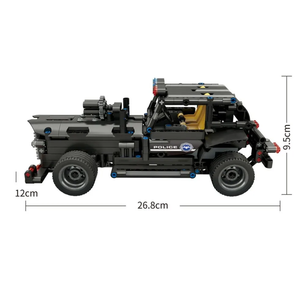 392 шт. M1 4CH пульт дистанционного управления DIY RC строительные блоки Rover Robot игрушки блоки конструктора с 360 вращением на месте для подарка детям