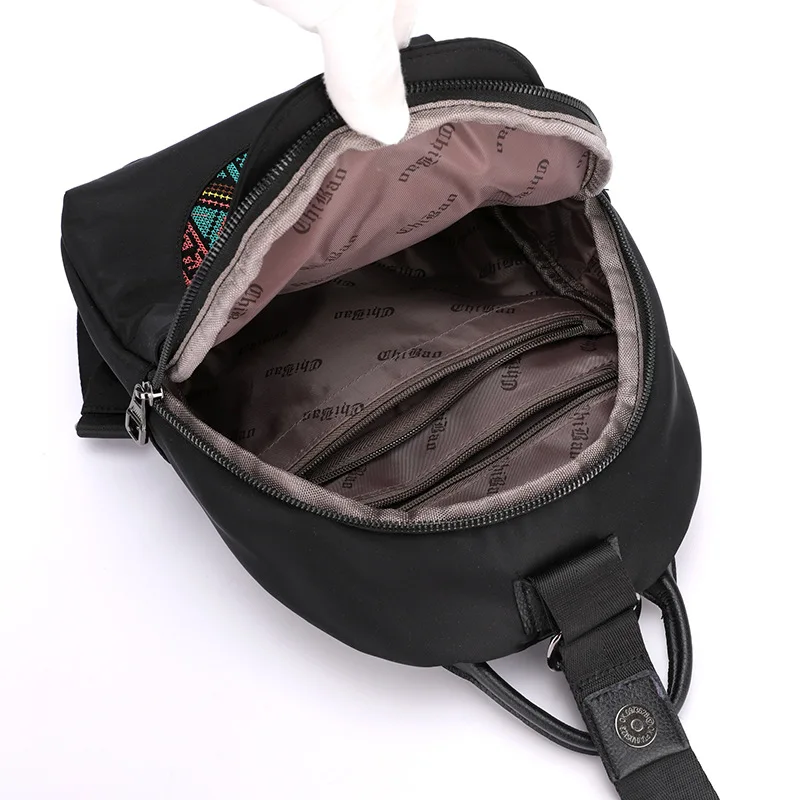 

CHIBAO Anti-Theft Backpack Bag WOMEN'S Bag 2019 New Style Ethnic-Style Embroidered Trend Backpack
