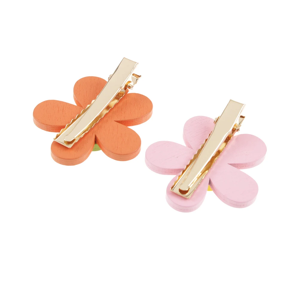 Детские заколки для волос с цветком маргаритки девочек 2 шт. детская шпилька