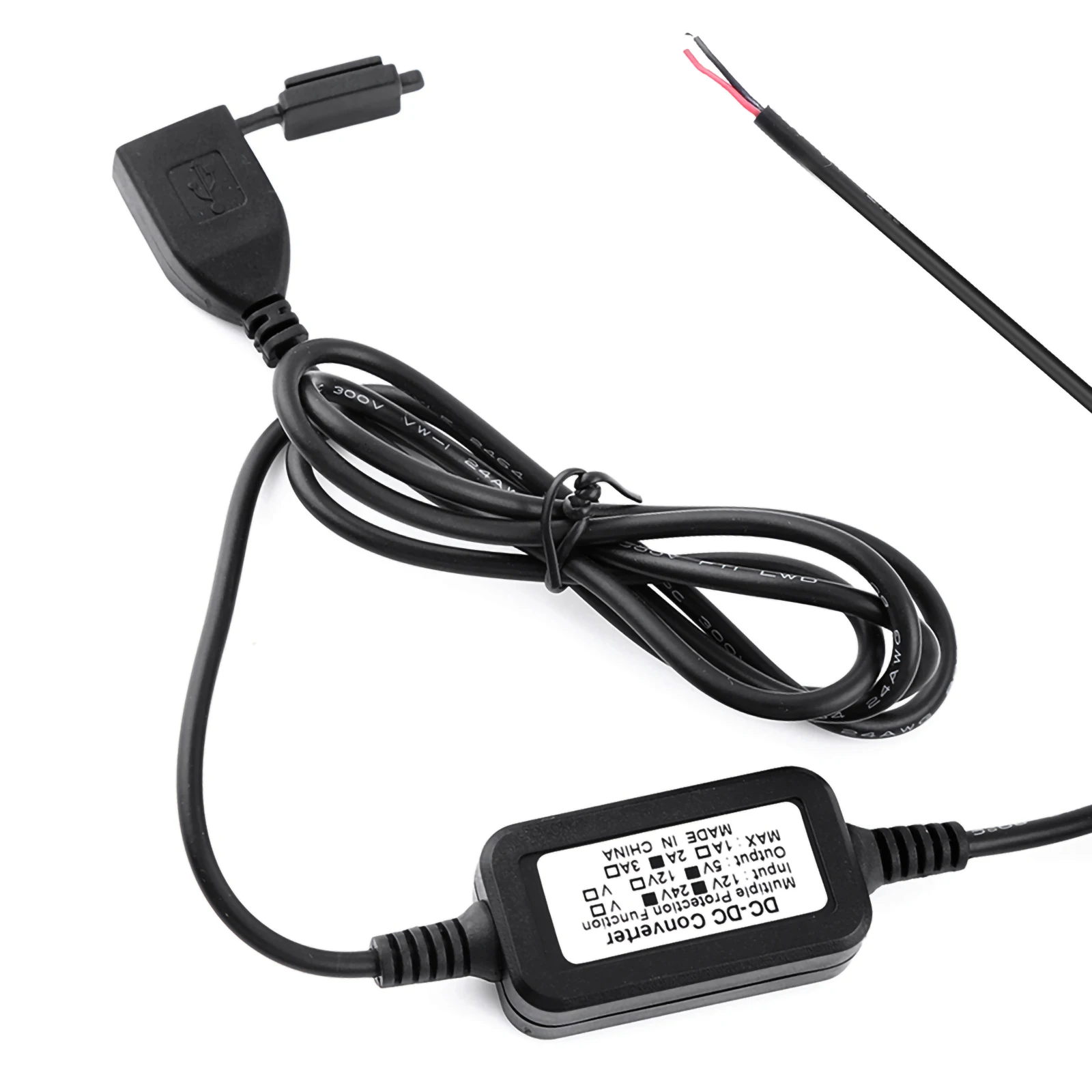 Waterproof USB Motorcycle Mobile Phone GPS Power Supply Port Socket Charger 