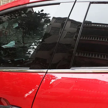 

For Nissan Altima 2013-2018 Door Window Pillar Set Auto Exterior 8Pcs Decoration