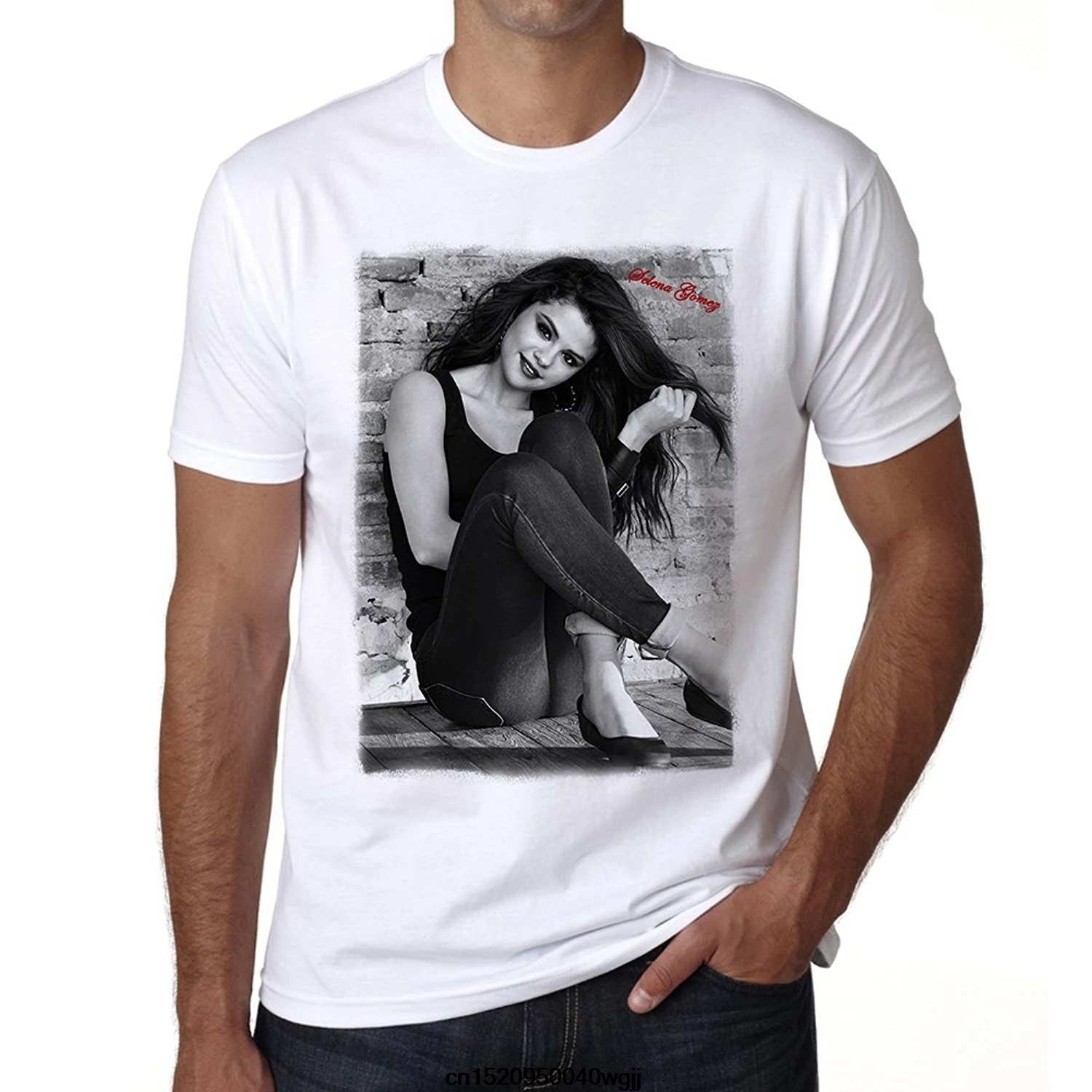 T Shirt Men Loose Size Tshirt Selena 