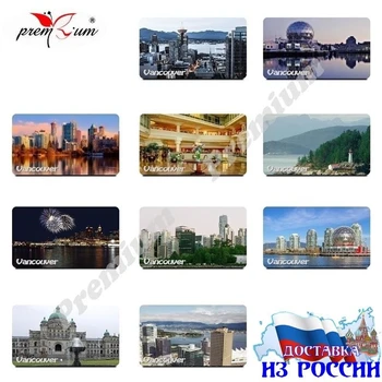 

Fridge magnet stiker Vancouver Ванкувер, Канада туристический Магнит на холодильник размером 40x70 мм.
