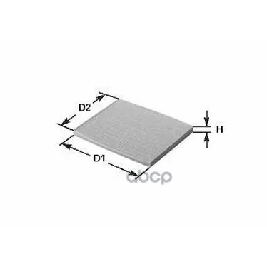 Фильтр Салона Угольный Mercedes-Benz: A-Class 97-04, Vaneo 02- Clean filters арт. NC2067CA