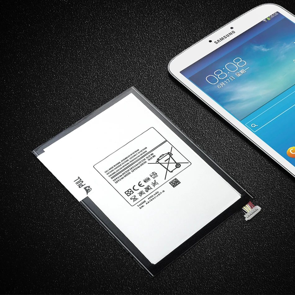 Планшетный аккумулятор T4450E для Samsung Galaxy Tab 3 8,0 SM T310 T311 4450mAh литий-ионный полимерный аккумулятор