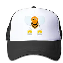 HHNYL мальчики девочки промышленная пчела дети Дальнобойщик Шляпа Flatbrim это для малышей