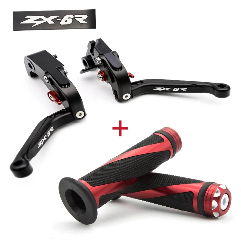 Aluminum Motorcycle Folding Extendable Brake Clutch Lever Handle Hand