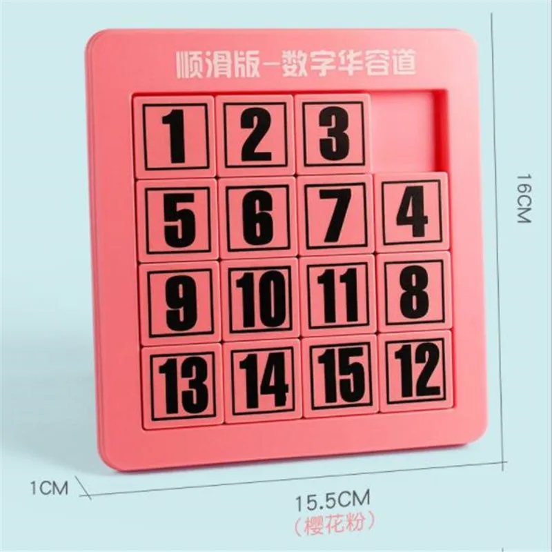 Early Educational Toy Developing Jigsaw Digital Number 1-15 Puzzle Game Toys WQ 
