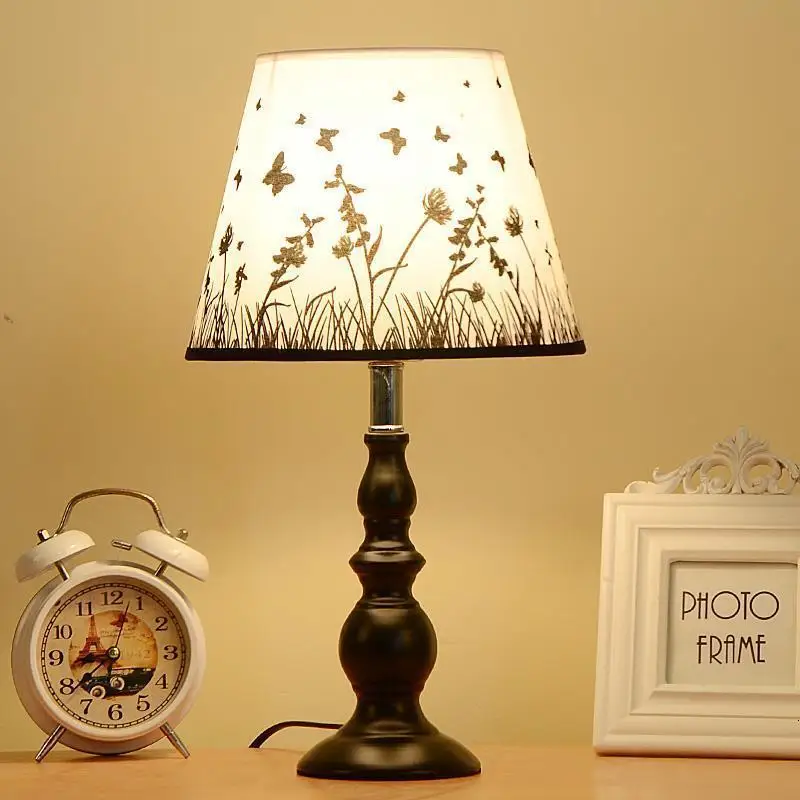 В европейском стиле с украшением в виде кристаллов лампа для Спальня lampada Da Tavolo Lampara Para El Dormitorio деко дом luminaria-де-меса Настольный светильник прикроватный светильник