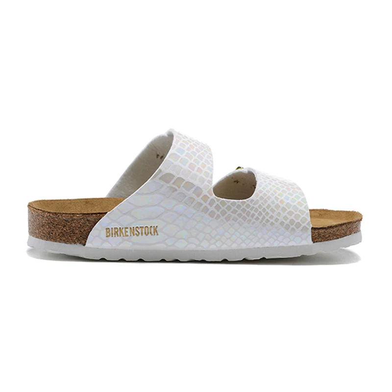 BIRKENSTOCK пробковые тапочки для мужчин и женщин носить с плоской подошвой модные