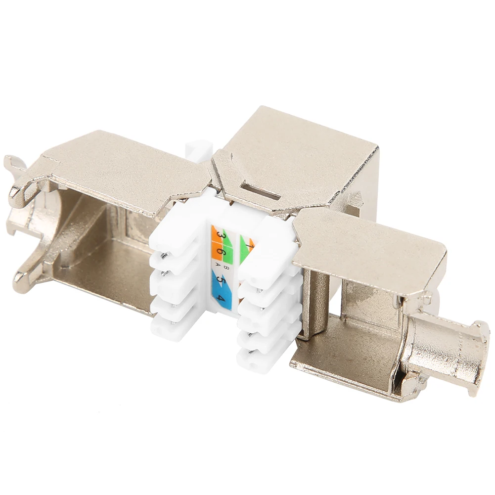 Экранированный keystone socket CAT6A экранированный Бесплатный компьютерный модуль для