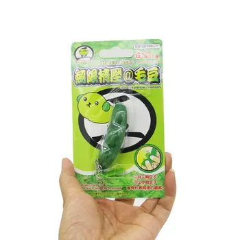 

New Squish Squeeze Toys Green Fun Beans Mini Pendants Anti Stressball Squeeze Slow Rebound elastic Squeeze Toy for Decompression