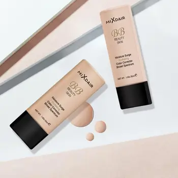 

4 Colors Whitening Moisturizing Foundation Liquid Brighten Skin Color Waterproof Concealer Natural Brightening Base Makeup TSLM2