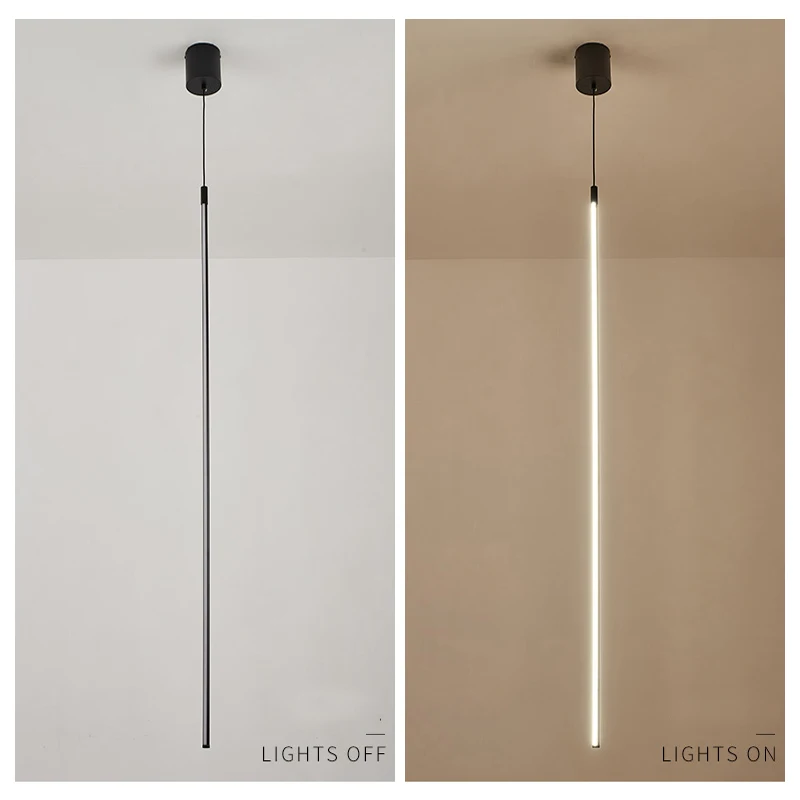  Modern LED Pendant lights Black/Sliver LED Ceiling Suspended pendant Light Lamp for Hall Kitchen Li - 4000275246205