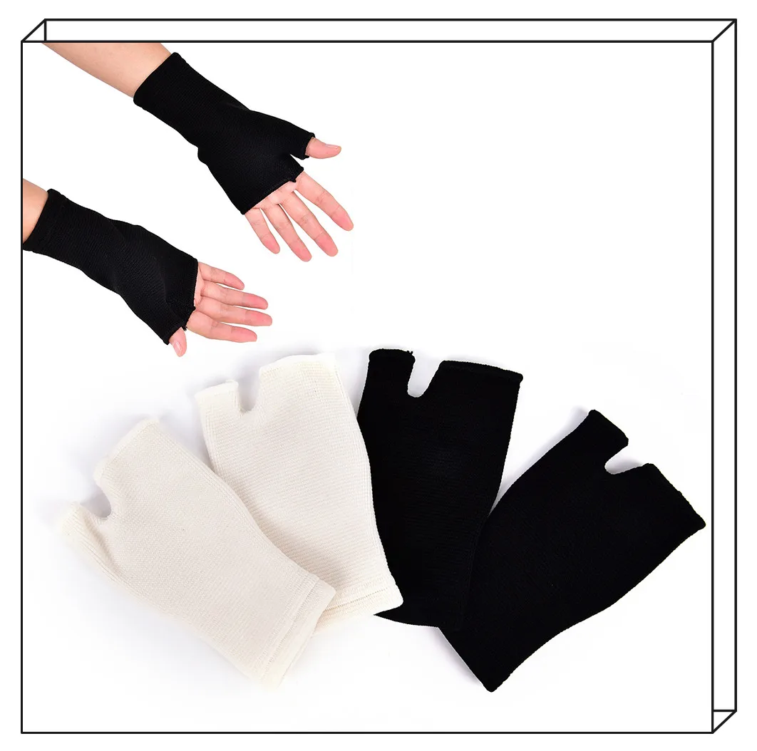 1Pair Ventilate Wrist Guard Arthritis Brace Sleeve Support Ultrathin Glove Elastic Palm Hand Wrist Supports Brace