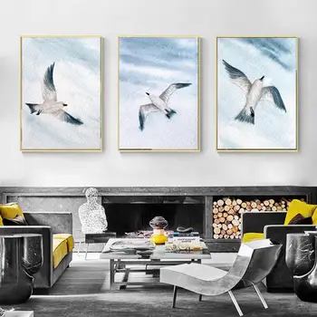 

Painting Animal Poster Bird Dayan Home Decoration Canvas Painting Hd Print Frameless Style Wall Art Painting