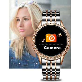 

LIGE luxury smart watch women heart rate tracker blood pressure monitoring multi-function Fashion waterproof Sport Smartwatch