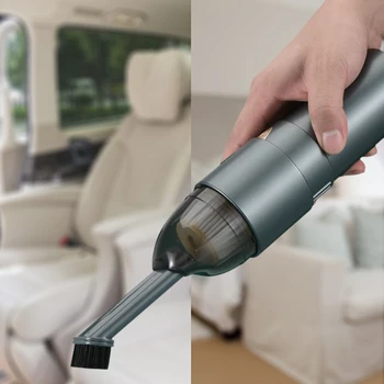 

Car Vacuum Cleaner Portable Wireless Handheld Auto Vacuum Cleaner Robot for Car Interior & Home & Computer Cleaning