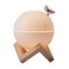 330ml USB Ultrasonic Cool Mist Maker Air Humidifier with Warm LED Lamp for Home Kids Room Mini Aroma Diffuser Humidificador 5