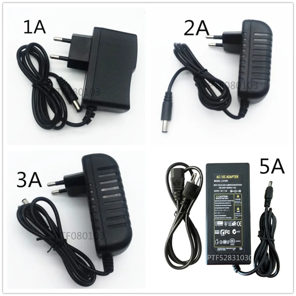 Светодиодный Питание адаптер DC5V/DC12V/DC24V 1A 2A 3A 5A 7A 8A 10A для светодиодный полосы лампы освещения светодиодный Мощность драйвер штепсельной вилки