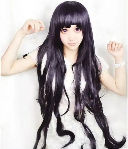 

Anime Dangan Ronpa Tsumiki Mikan Women Long Wig Cosplay Costume Danganronpa Heat Resistant Synthetic Hair Halloween Party Wigs