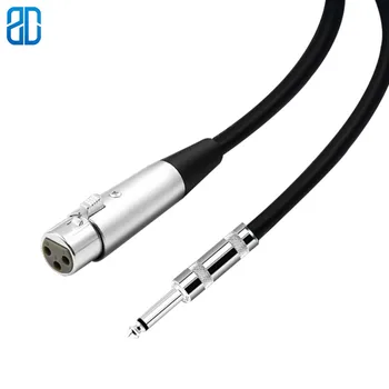 

6.35mm to Canon XLR 3Pin Male to Female Microphone Amplifier Audio Mixer Audio Colorful Extension Cable Cord DMX512 Sign Cable