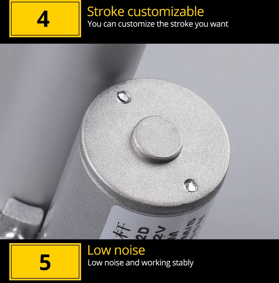 РЧ пульт дистанционного управления электрический линейный исполнительный механизм 12V металлическими шестернями и высоким крутящим можете остановить в любое время-поступательным принципом работы; линейный двигатель ход 50 мм 100 мм 150 мм 200 мм 250