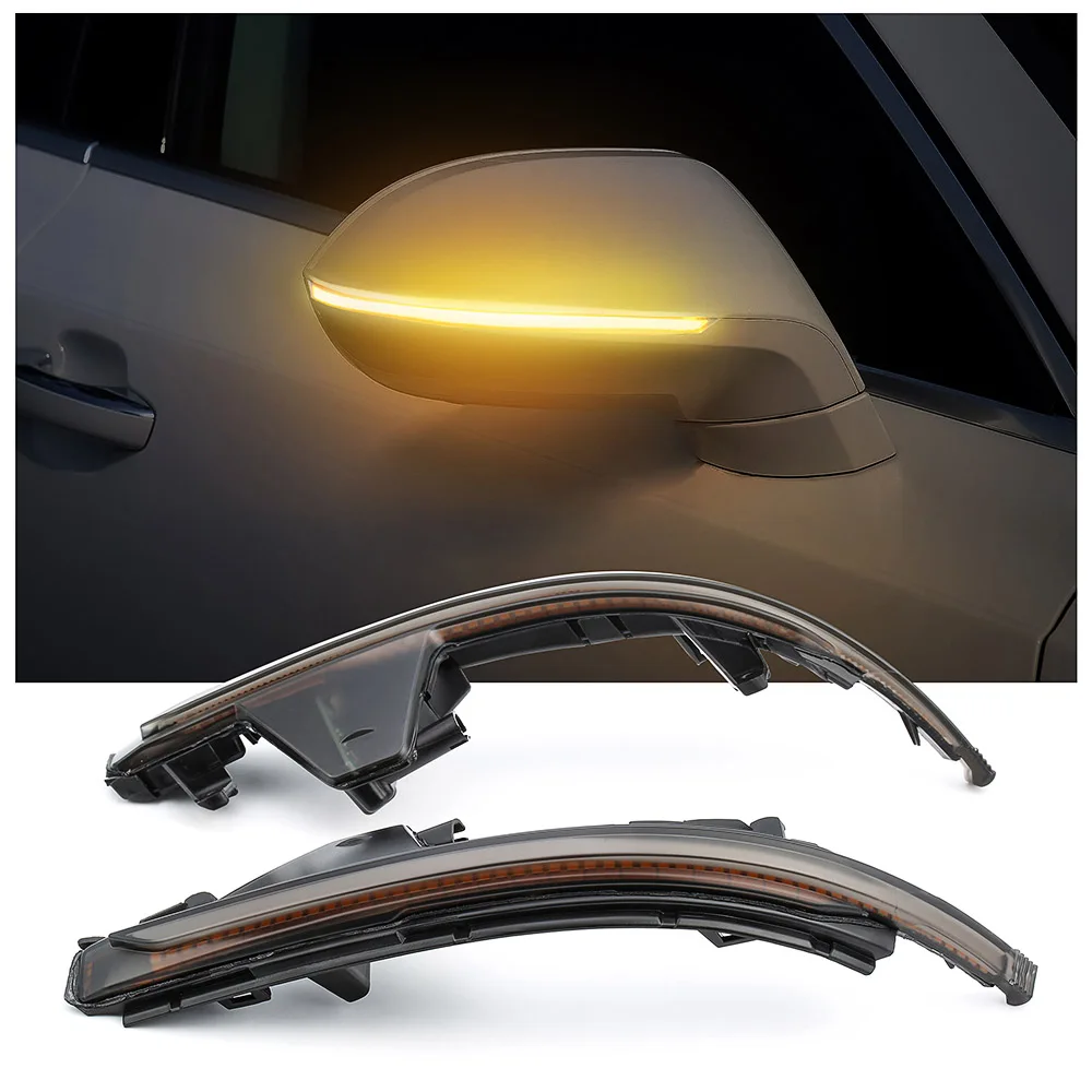 2X LED Dynamic Blinker Rearview Mirror Light Fit Audi A7 A7 S7 RS7 4G8 2010-2017