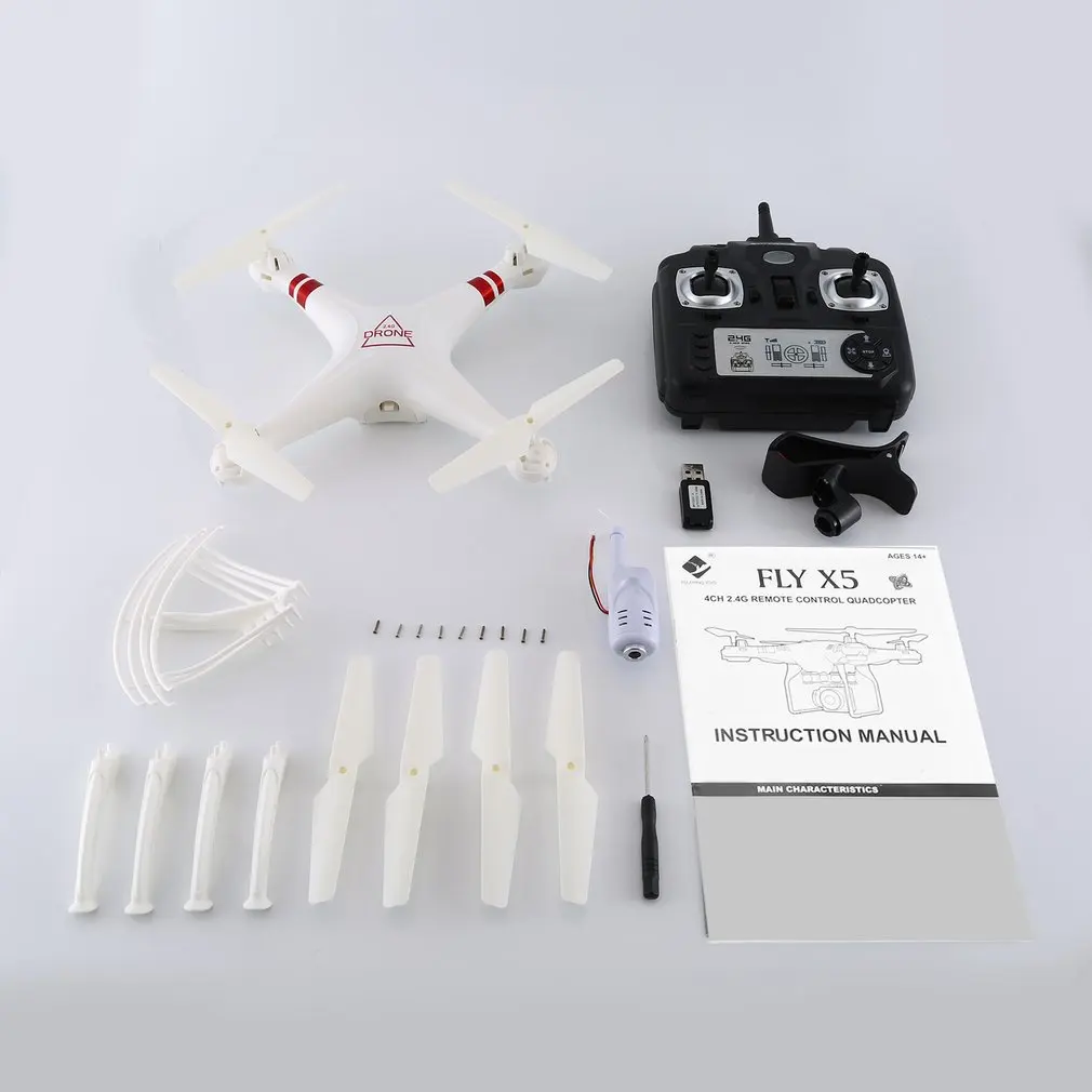X53 FPV Дрон с 480 P/720 P/1080 P WiFi HD камера высота над уровнем моря Безголовый режим 3D флип р/у вертолет в режиме реального времени