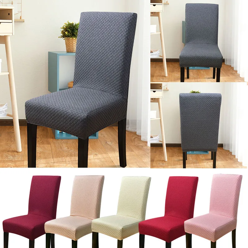 

Chair Cover Spandex Stretch Elastic Slipcovers Chair Covers For Dining Room Kitchen Wedding Banquet Hotel