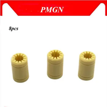 

8pcs 3D Printer Solid Plasticr Bearing ID 6/8/10/12mm shaft Igus Drylin RJMP-01-06 RJMP-01-08 RJMP-01-10 RJMP-01-12