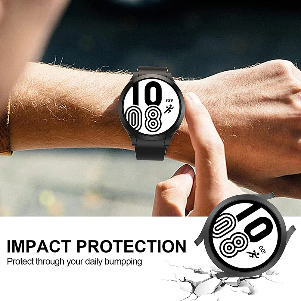 Premium Hard Protective Bumper for Smartwatch - Durable, Case Cover for Various Sizes